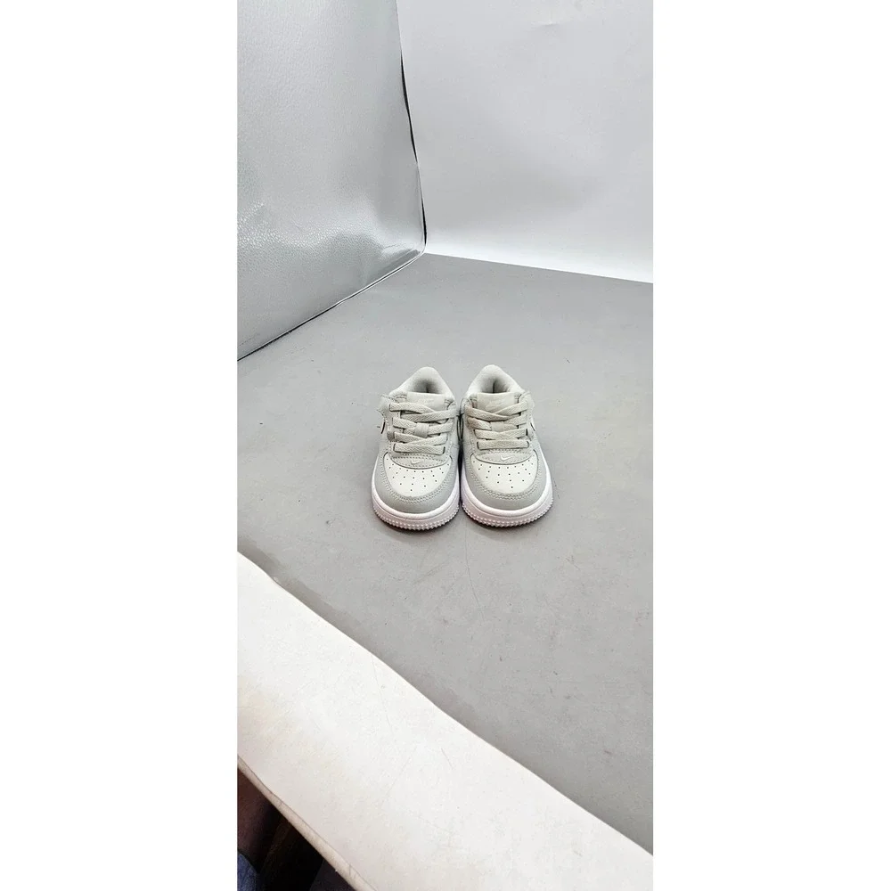 Nike Air Force 1 Crib Sage Green White Baby Shoes FN0236-001 Size 4C
